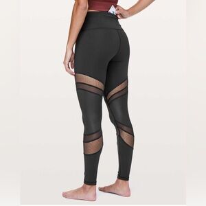 Lululemon Seek The Heat Tight Legging Pant 28” Black Size 8 | Rare 2018 Edition